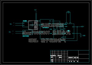汽车电动zhu力转向器系统的EPS电机控制器电路的设计含CAD图+说明