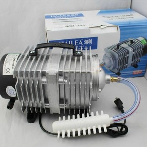 海利大型海鲜养鱼电磁式空气压缩机水产养殖增氧气泵300/380/500W