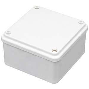 150*150*100全新料pvc防水接线盒人防密闭盒接头盒户外电池电源盒