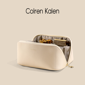ColrenKalen真皮化妆包女大容量便携新款旅行化妆品洗漱收纳袋