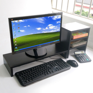液晶电脑显示器增高架底座支架简易桌上键盘收纳置物架E休居品牌