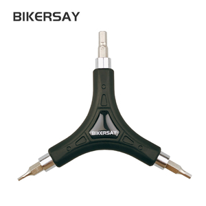BIKERSAY多功能Y型扳手 三角型内六角自行车多功能便携式维修工具