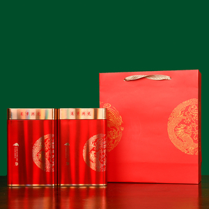 茶叶罐铁罐铁盒空密封盒茶罐一斤重红绿茶凤凰单丛茶叶包装盒礼盒