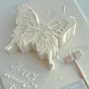 法式梦幻蝴蝶慕斯蛋糕模具硅胶西点甜品艾素糖蛋糕烘焙巧克力模
