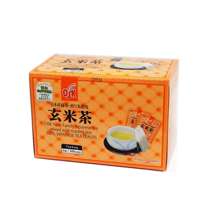 日本 小谷穀粉 - 家庭装玄米茶茶包茶叶(2g X 20包)# 低脂 # 低糖