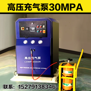 潜水呼吸消防高压充瓶气泵10/20/30mpa300公斤空气压缩机空压机