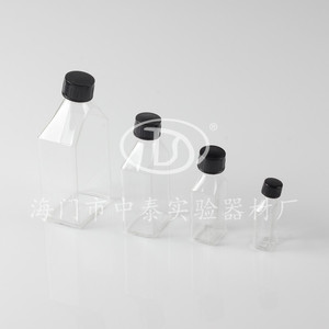 螺口玻璃细胞培养瓶 斜颈瓶 斜口瓶 10/25/50/80/100/250/500ml