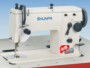 顺发工业电动缝纫机SF-20U曲折缝缝纫机系列制衣机械缝纫设备衣车