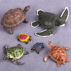 仿真海龟模型玩具陆龟巴西龟海洋生动物道具儿童玩具早教乌龟摆件