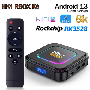 HK1 RBOX K8 ROCKCHIP瑞芯微 RK3528 AVS+ 双频蓝牙 ott tv box