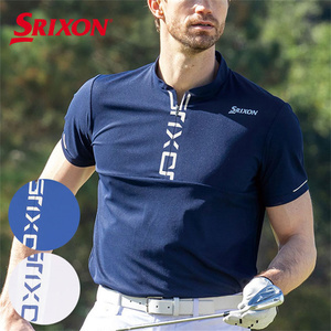 24年新款日本Srixon史力胜正品代购男速干短袖T恤球服高尔夫服装
