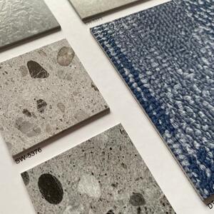 2mm片材石塑PVC地板水磨石纹木纹地毯纹纯色仿编织纹LVT防滑地胶