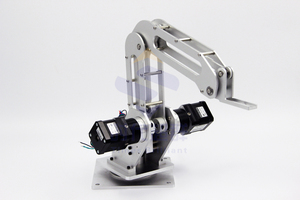 三轴机械臂自动工业机械手臂可配电机驱动控制铝合金机械手机器人