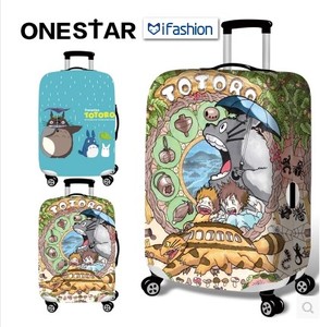 海贼王龙猫弹力箱套卡通拉杆箱旅行旅游登机行李箱保护罩防尘袋子