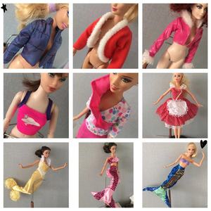 绝版散货芭比娃娃衣服裙子30厘米芭比衣服心怡可儿可穿超多款 16