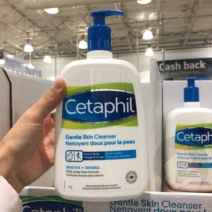 Cetaphil丝塔芙洗面奶1L温和保湿敏感肌肤男女洗面奶加拿大代购