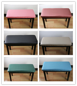 订做长方形正方形钢琴凳子梳妆台凳子皮套布套定做化妆凳子防尘罩