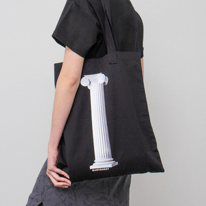 BABYGHOST设计师原创品牌女装罗马石柱印花环保袋单件帆布包