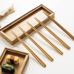 日式竹筷子天然家用商用日本料理防霉无蜡创意尖头寿司店专用筷子