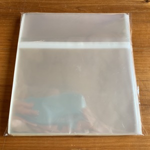 优质加厚 单碟 CD自封袋 防潮防尘保护袋 碟盒塑封袋 封套 100个