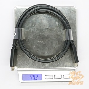 立讯240w同轴工艺usb4 gen3 雷电4 Type-C对C数据线PD快充4K传输