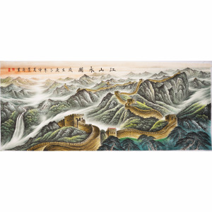 国画万里长城手绘-淘宝拼多多热销国画万里长城手绘货源拿货 - 阿里巴巴货源