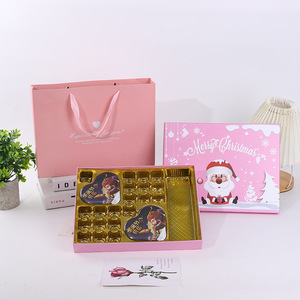 圣诞节48格费力罗巧克力礼盒情人节长方形喜糖礼品包装礼品盒子