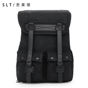 SLT/思莱德新品磨砂机能工装男士时尚休闲双肩背包A|420