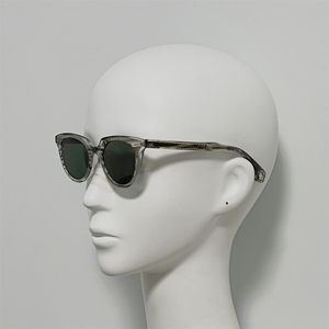 BK样品16-2 日裔设计师复杂款意产订制板材太阳镜墨镜眼镜 框中框