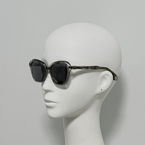 BK 样品20 日裔设计师复杂款意产订制板材太阳镜墨镜眼镜 框中框