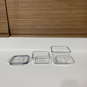 IKEA 宜家 365+ 食品盒 玻璃饭盒便当盒保鲜盒正方形没有盖子