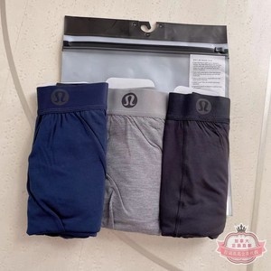 加拿大直邮Lululemon Always In Motion男士平角内裤5寸多条装