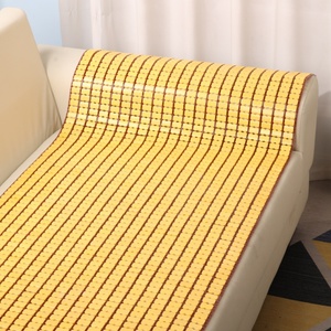夏季麻将凉席沙发垫客厅红木竹席防滑透气坐垫夏天竹子沙发凉座垫
