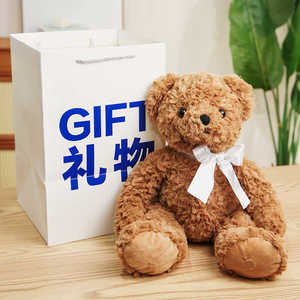 会唱生日歌小熊玩偶女生抱抱泰迪熊公仔录音布娃娃送闺蜜生日礼物