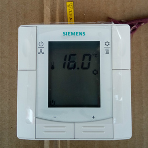 西门子液晶温控器中央空调控制面板风机盘管开关线控rdf310.2/mm