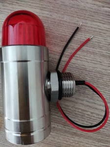 防爆型声光报警器灯DC24V12V小型蜂鸣器LED灯防腐防雨水报警灯