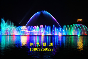 加工精细喷泉水池景观小型喷泉喷头广场大型音乐喷泉彩色灯光喷泉