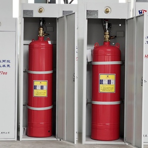 无管网七氟丙烷柜式灭火装置气体灭火器40L70L90L120，厂家直销