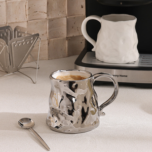 大耳朵马克杯好看的咖啡杯女陶瓷水杯设计感杯子情侣杯牛奶早餐杯