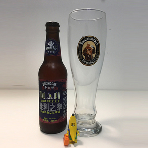 原厂正品德国进口百威旗下范佳乐教士啤酒杯耐热不含铅玻璃杯无铅