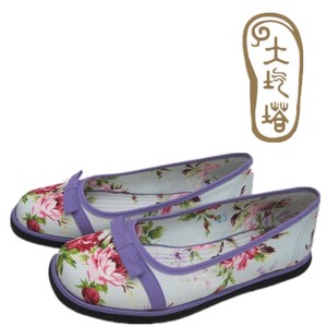 厂家新款植物花卉休闲清理库存土圪塔土疙瘩鲜朵朵套脚时尚女布鞋