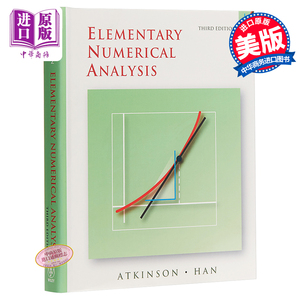 现货 Elementary Numerical Analysis 3rd Edition 英文原版 初等数值分析 第三版 Kendall Atkinson【中商原版】