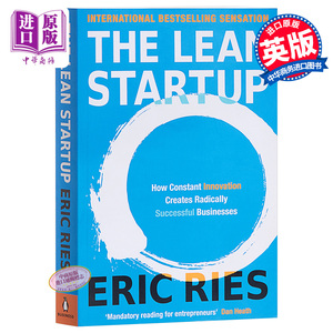 现货 【中商原版】精益创业：新创企业的成长思维英文原版 The Lean Startup 创业经营 Eric Ries