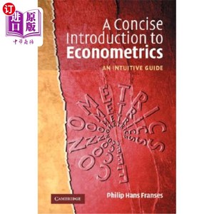 海外直订A Concise Introduction to Econometrics: An Intuitive Guide 计量经济学概论：直观指南