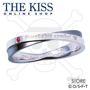 【可订】THE KISS 海贼王 路飞 黑色 红宝石 银饰品 指环 戒指