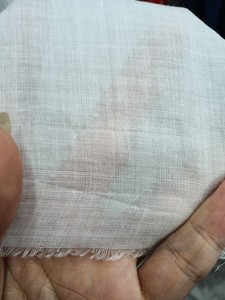 一米价亚麻薄麻白色9088细麻布料砂洗苎麻棉最薄麻布服装扎染面料