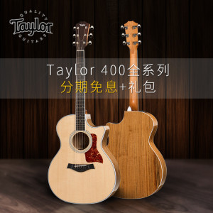 Taylor泰勒410/416/424/414CE-R 424CE-K LTD全单电箱民谣吉他