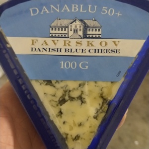 丹麦进口欧柏蓝纹臭奶酪即食蓝波芝士奶酪cheese蓝纹三角乳酪100g