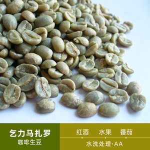 绿之素 新产季 坦桑尼亚乞力马扎罗AA咖啡生豆原料非洲进口生豆