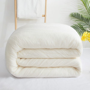 手工棉花胎加厚冬被纯棉被芯新疆棉花学生寝室单人1.5x2米5斤被子